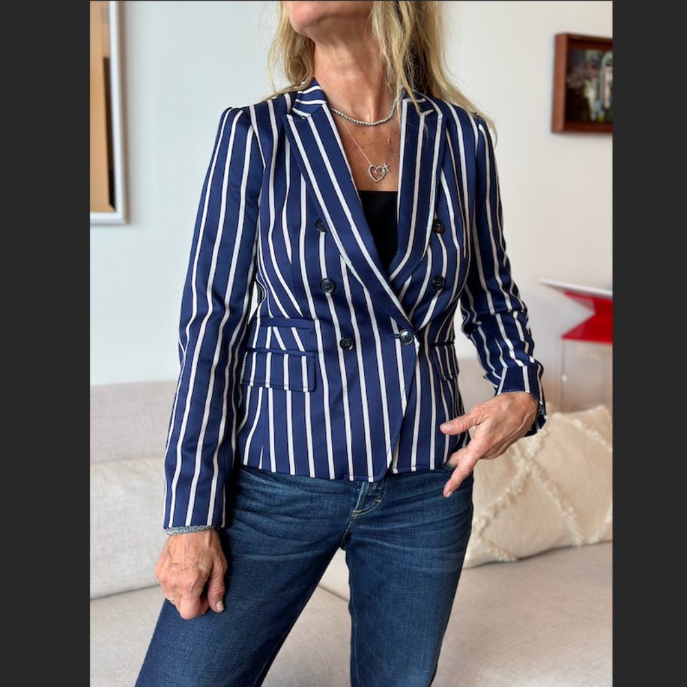 Banana Republic Striped Blazer